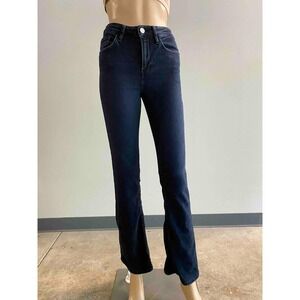 FRAME Le Mini‎ Boot Jeans Dark Wash Denim Bootcut Jeans Women's Size 25